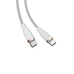 Devia kabel Star EC320 PD USB-C – USB-C 1,5 m 60W 3A vit