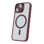 Extra linsfodral för iPhone 16 6,1″ i vinröd