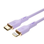 WIWU-kabel YQ01 USB-C – Lightning 30W 1,2 m lila
