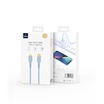 WIWU-kabel YQ01 USB-C – Lightning 30W 1,2 m lila