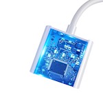 Devia adapter EC609 USB-C – USB-C (port) + USB-C (port) vit