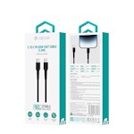 Devia kabel Gracious EC318 PD USB-C – USB-C 1,5 m 60W 3A svart