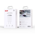 XO-väggladdare CE19 QC 18W 1x USB vit