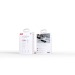 XO väggladdare CE19 QC 18W 1x USB vit + USB-C-kabel