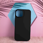 Solid Silicon case for iPhone 16 Plus 6,7″ black