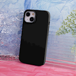 Solid Silicon case for iPhone 16 Plus 6,7″ black