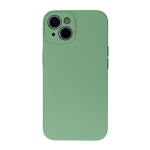 Solid silikonfodral för Samsung Galaxy A15 4G / A15 5G ljusgrön