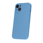 Solid silikonfodral för Samsung Galaxy A14 4G ljusblå