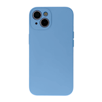 Solid silikonfodral för Samsung Galaxy A14 4G ljusblå