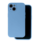 Solid silikonfodral för Samsung Galaxy A14 4G ljusblå