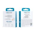 För evigt kabel USB – Lightning 1,0 m 1A vit