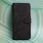 Smart Velvet-fodral för iPhone XR svart