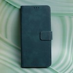 Smart Velvet-fodral för iPhone 16 6,1″ mörkgrön