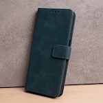 Smart Velvet-fodral för iPhone 16 6,1″ mörkgrön