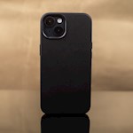 Mag Leather-fodral för iPhone 16 Plus 6,7″ svart