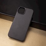 Mag Leather-fodral för iPhone 16 Plus 6,7″ svart