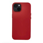 Mag Läderfodral för iPhone 15 Plus 6,7" rött