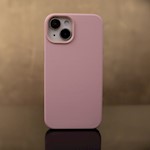 Mag Läderfodral för iPhone 14 Pro Max 6,7" ljusrosa