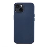 Mag Leather-fodral för iPhone 16 Plus 6,7″ mörkblå