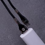Forever Sleek-kabel USB – USB-C 1,0 m 3A svart