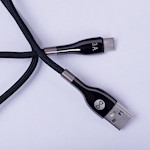 Forever Sleek-kabel USB – USB-C 1,0 m 3A svart