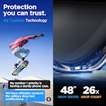 Spigen Tough Armor fodral till Samsung Galaxy A55 5G svart