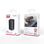 XO laptop power bank PB97 65W 20000mAh svart