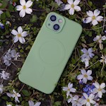 Enkel Color Mag-fodral för iPhone 16 Pro 6,3″ i ljusgrön