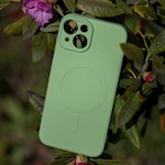 Enkel Color Mag-fodral för iPhone 16 Pro 6,3″ i ljusgrön