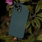 Enkel Color Mag-fodral för iPhone 16 Pro 6,3″ i mörkgrön