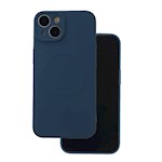 Simple Color Mag-fodral för iPhone 13 Pro 6,1" marinblå