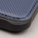 Smart Carbon-fodral för Samsung Galaxy S22 marinblå
