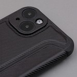 Smart Carbon-fodral för iPhone 16 Pro 6,3″ i svart