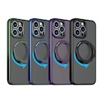 Mag Ring Roterande fodral för iPhone 16 6,1″ grönt