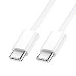 BWOO Kabel USB-C – USB-C 1m 60W för iPhone 15 BO-X284 vit