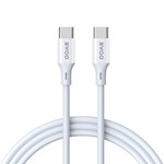 BWOO Kabel USB-C – USB-C 1m 60W ABS + TPE X282 C-C vit