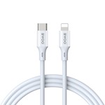 BWOO Kabel USB-C – Lightning 1m 27W ABS + TPE X283 C-L vit