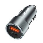 BWOO BO-CC73 PD bil-laddare 1x USB-C – USB-A-port 38W silver