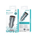 BWOO BO-CC73 PD bil-laddare 1x USB-C – USB-A-port 38W silver