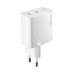 För evigt TC-06-40CC GaN PD QC-laddare 2x USB-C 40W vit