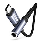 BWOO Adapter AUX 3,5 mm – USB-C Svart BZ47