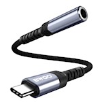 BWOO Adapter AUX 3,5 mm – USB-C Svart BZ47