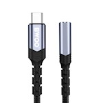 BWOO Adapter AUX 3,5 mm – USB-C Svart BZ47