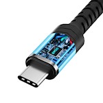 BWOO Adapter AUX 3,5 mm – USB-C Svart BZ47