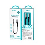 BWOO Adapter AUX 3,5 mm – USB-C Svart BZ47