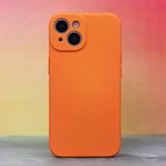 Silikonskal för iPhone 15 Pro 6,1″ orange