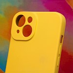 Silikonfodral till Samsung Galaxy A05S gult