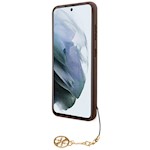 Gissa fallet för Samsung Galaxy A55 GUHCSA55GF4GBR brun HC PU 4G med charm