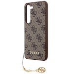 Gissa fallet för Samsung Galaxy A55 GUHCSA55GF4GBR brun HC PU 4G med charm