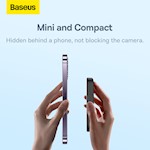 Baseus Power Bank Magnetisk Mini 20W 10000mAh svart